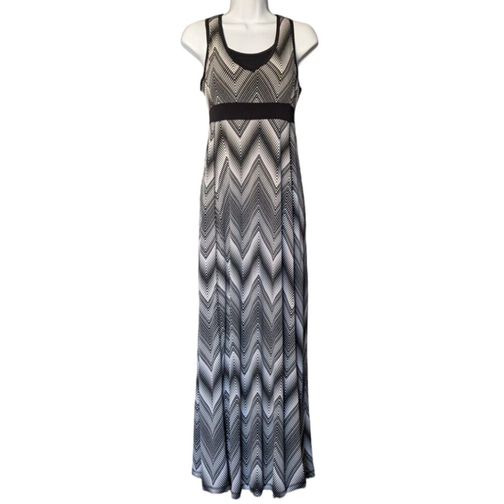 Tek Gear Dry Tek Full Length Sundress Dress Built In Bra Tank Top Maxi Small